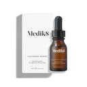Medik8 Calmwise Serum-flaska tillsammans med produktförpackningen.